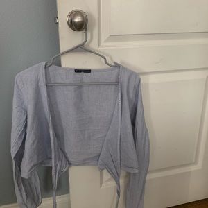 RARE Brandy melville coco wrap shirt